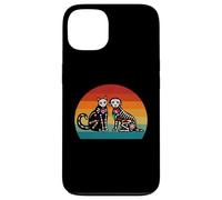 Day Of The Dead Dia De Los Muertos Sugar Skull Cat and Dog Case for iPhone 13