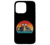 Day Of The Dead Dia De Los Muertos Sugar Skull Cat and Dog Case for iPhone 15 Pro Max