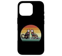 Day Of The Dead Dia De Los Muertos Sugar Skull Cat and Dog Case for iPhone 16 Pro
