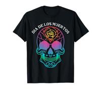 Day of The Dead Dia De Los Muertos Sugar Skull Halloween T-Shirt