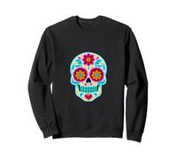 Day of the Dead (Día de Muertos) neon skull Sweatshirt