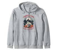 Day of the Dead Eternal Journey Calavera Zip Hoodie