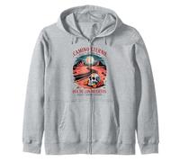 Day of the Dead Eternal Road - Dia de los Muertos Zip Hoodie