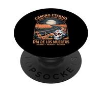 Day of the Dead Eternal Road - Spiritual Road Sugar Skull PopSockets Adhesive PopGrip