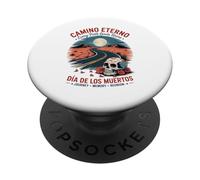 Day of the Dead Eternal Road - Sugar Skull Memorial Journey PopSockets Adhesive PopGrip