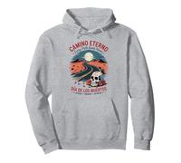 Day of the Dead Eternal Road - Sugar Skull Memorial Journey Pullover Hoodie