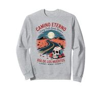 Day of the Dead Eternal Road - Sugar Skull Memorial Journey Sweatshirt