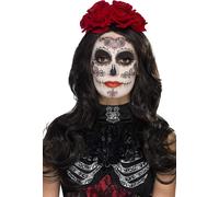 Day of the Dead Glamour Make-Up Kit,Aqua, with