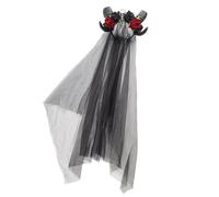 Day Of The Dead Halloween Women Horn Headbands Realistic Horn Cool Hair Accessory For Costume Parties Halloween Rose Headband