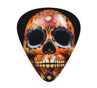 Day of the Dead Masks Guitar picks in thin, medium, and thick sizes, 12-piece set, suitable for electric guitar and various instruments