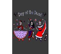 Day of the Dead Notebook: Dia de los Muertos college ruled notebook for journaling, planning, creative writing or use as a party filler.