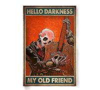 Day Of The Dead Poster Bar Cave Home Wall Wall Decor Poster Metal Sign 8X12 Inches