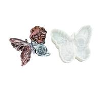 Day of the Dead Silicone for Soap Resin Art with Skull Flower Butterfly Designs Decorative Making