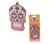 Day of the Dead Skull Cherry Air Freshener