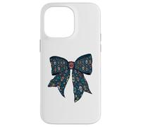 Day of the Dead Skulls Día de Muertos Girl Coquette Bow Case for iPhone 14 Pro Max