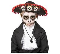 Day of the Dead Sombrero Fancy Dress Costume Unisex Kids One Size