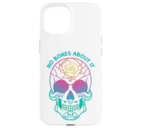 Day of the Dead Sugar Skull Floral No Bones About It Case for iPhone 15