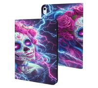 Day of The Dead Sugar Skull Thunder Compatible with iPad Protective Case