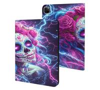 Day of The Dead Sugar Skull Thunder Compatible with iPad Protective Case