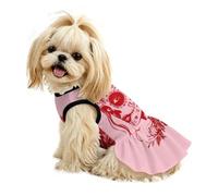 Day of The Dead Woman Dog Dress for Small to Medium Puppy