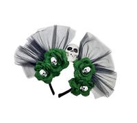 Day Of The Deads Headpiece Skull Flower Crown Headband Halloween Cincos Des Mayoes Party Costumes For Womens Gifts Flower Crown Headband