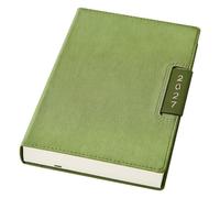 Day Planner 2027, A5 Monthly Planner Daily One Page per Day with Built in Pen Slot for All Purpose Planning, Green