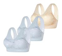 Day Prime 2025 Padded Sports Bras Women 1/2/3 Pack Super Comfort Support Full Coverage Seamless Bralette Wireless Sleep Yoga Workout Bra for Ladies Sports Everyday Bra Special Deals