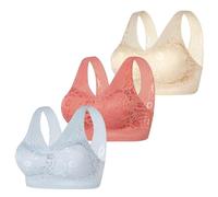Day Prime Deals 2025 Padded Sports Bras Women 1/2/3 Pack Super Comfort Support Full Coverage Seamless Bralette Wireless Sleep Yoga Workout Bra for Ladies Sports Everyday Bra Buy Again