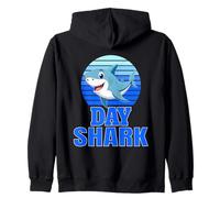 Day Shark Family Reunion Squad First Last Name Zip Hoodie