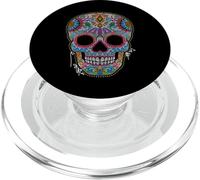Day The Dead Skull Mexicans Traditions Dia De Los Muertos PopSockets PopGrip for MagSafe