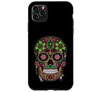 Day The Dead Sugar Skull Dia De Los Muertos Mexicans Costume Case for iPhone 11 Pro Max