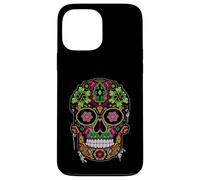 Day The Dead Sugar Skull Dia De Los Muertos Mexicans Costume Case for iPhone 13 Pro Max