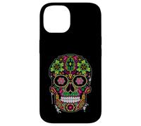 Day The Dead Sugar Skull Dia De Los Muertos Mexicans Costume Case for iPhone 14