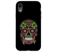 Day The Dead Sugar Skull Dia De Los Muertos Mexicans Costume Case for iPhone XR