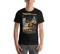 Day The Earth Stood Still 1951 T-Shirt GORT Klaatu Alien Space Sci-Fi Space Black M