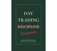 Day Trading Dreamer: A Trading Journal for Recording Trades, Mistakes, and Market Lessons. Trade. Tilt. Track.