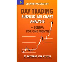 Day Trading EUR/USD, M5 Chart Analysis +1000% for One Month ST Patterns Step by Step: 4 (Forex, Forex Trading, Forex Strategy, Futures Trading)
