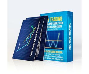 Day Trading Flash Cards - Stock Market Chart & Candlestick Patterns, Instructions to Trade Like a Pro!