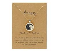 Day Twelve Constellation Night Chain Necklace Necklace Couple Sweater And Necklaces Pendants (M, One Size)