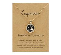 Day Twelve Constellation Night Chain Necklace Necklace Couple Sweater And Necklaces Pendants (Q, One Size)