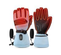 Day Wolf Heated Gloves for Men & Women - 10h Heat, USB-C PD 2h Fast Charge, Waterproof with Thinsulate insulation, Touchscreen, 3 Heat Levels 40/50/60°C for Skiing & Snowboarding