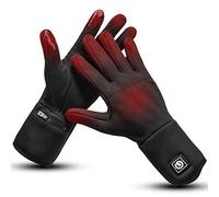 Day Wolf Heated Gloves Liners for Men Women Rechargeable Electric Thin Handwear for Winter Commuting Walking Lightweight Inner Layer for Cold Weather