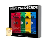 DAY6 The DECADE Album [Random IN-EAR EARPHONES ver.]+Pre Order Benefits+BolsVos Exclusive Idol-Inspired Digital Merches