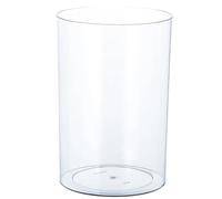 Dayaanee Clear Plastic Vase, Decorative Wide Flower Acrylic Cylinder Vase, Cylinder Vase Floral Container Round Plastic Vases for Home, Wedding Party, Decor, Centerpieces.7.9" x11.8
