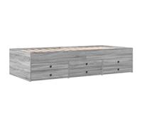 (white, 90 x 190 cm) vidaXL Daybed with Drawers Sofa Bed Guest Bed Black 100x200 cm Engineered Wood