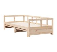 Daybed without Mattress Sofa Bed Sleeper Bed Couch Solid Wood Pine vidaXL