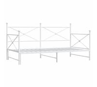 Daybed without Mattress Steel Bed Base Single Bed Double Bed vidaXL