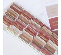 Decorative Bible Tabs for Women (96 Pieces) - Earth Tone Neutral Gold Foil Bible Tabs - Laminated Bible Labels Tabs - Remove & Replace Bible Index Tabs - Bible Study Supplies for Women (Sunset)