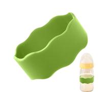 Daycare Bottle Labels - Reusable Silicone Label,Non-Slip Collar Reusable Date Sticker, Written Envelope for Bottles Pupils Nurseries Travel