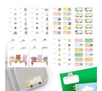 Daycare Labels - Dishwasher Safe Canteen Wraps, Laundry Resistant Textile Patch, Personal Belonging Identifier, Aesthetic Stationery Hardware | for Teacher Parent Student Resident